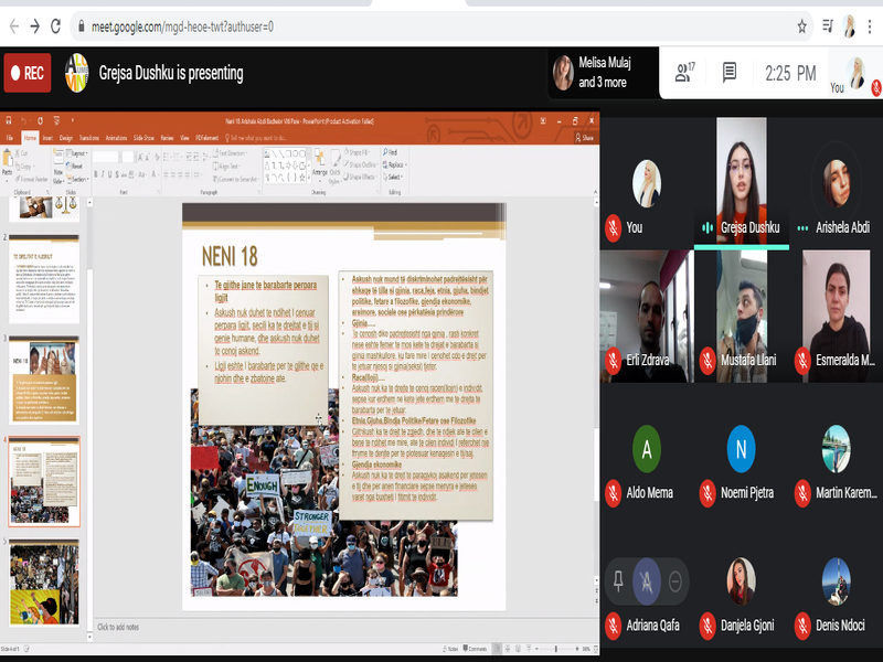 Shkelja e të drejtave themelore në Shqipëri bazuar në nenet e Kushtetutës