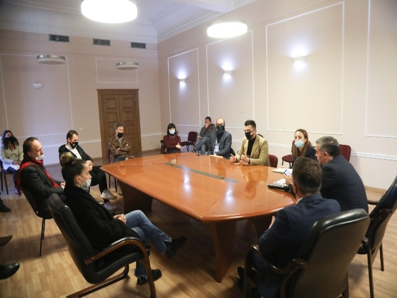 Takim me ministrin e Turizmit dhe Mjedisit, Z.Blendi Klosi