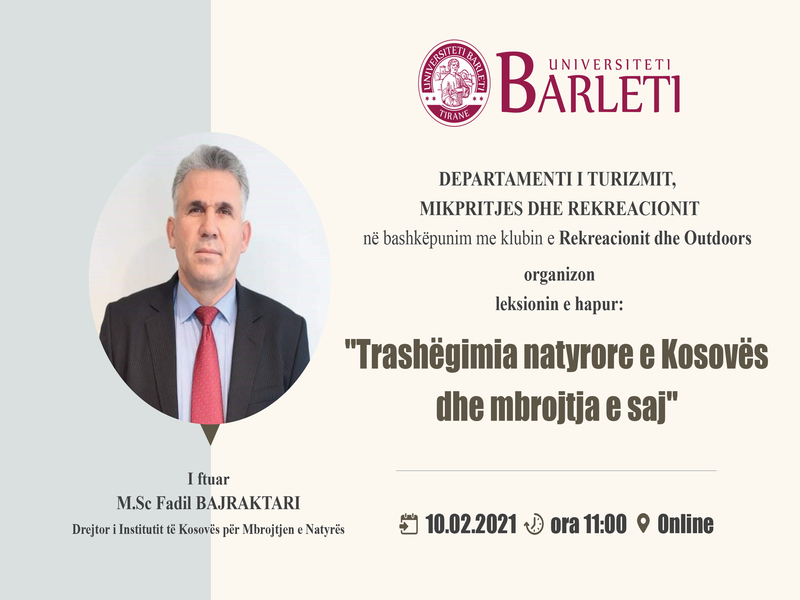 Trashëgimia natyrore e Kosovës dhe mbrojtja e saj