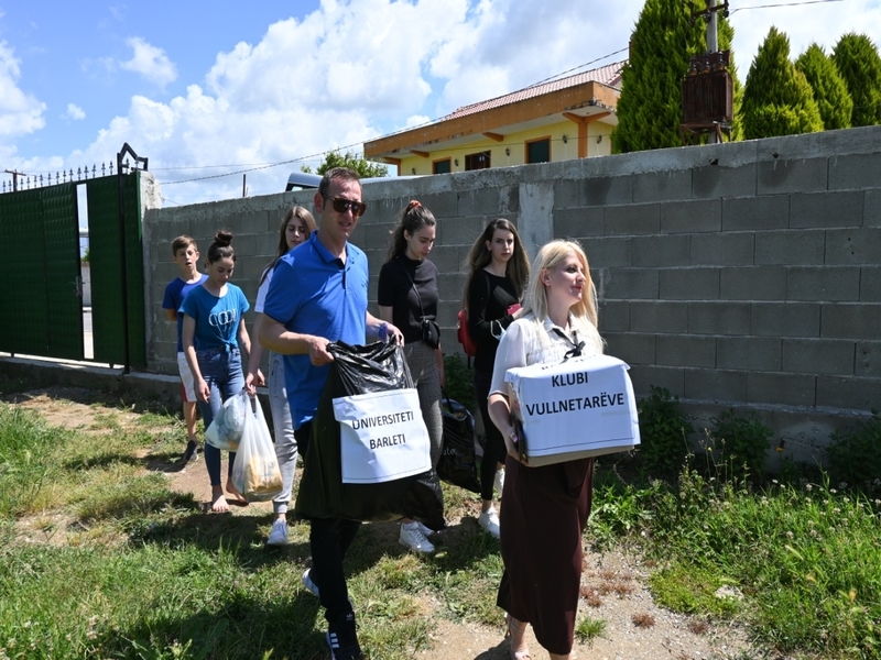 Klubi i Vullnetarëve në ndihmë të familjes Koldashi