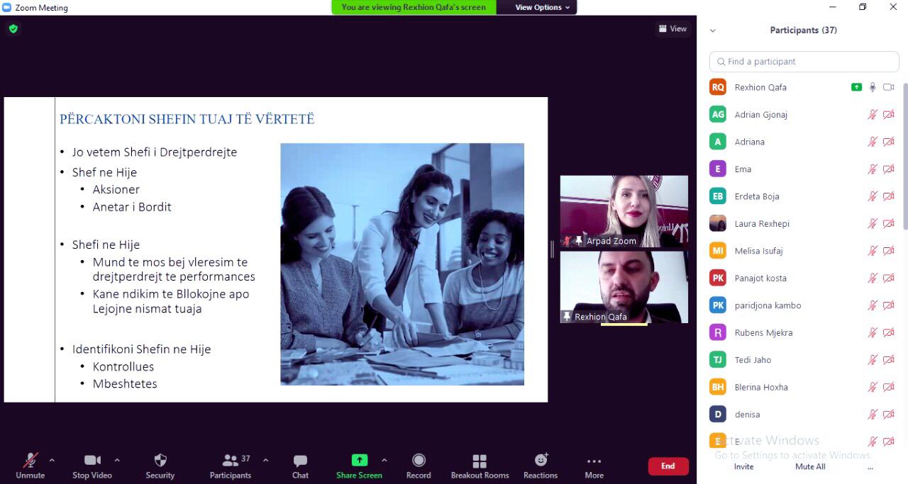 60 ditët e para si CIO