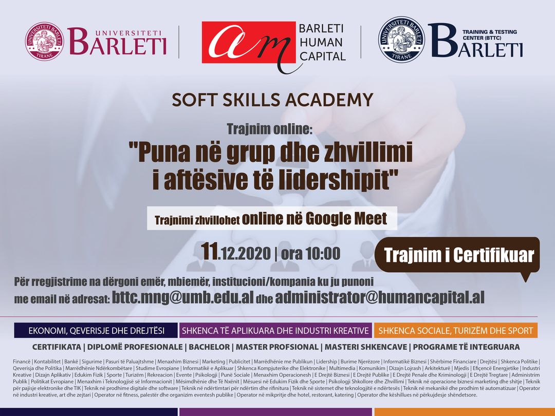 Puna në grup dhe zhvillimi i aftësive të lidershipit