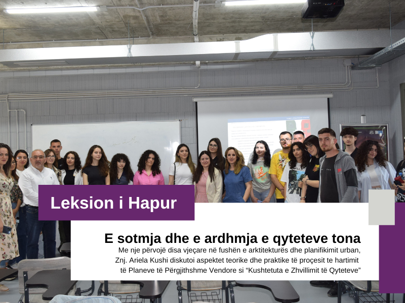 E sotmja dhe e ardhmja e qyteteve tona