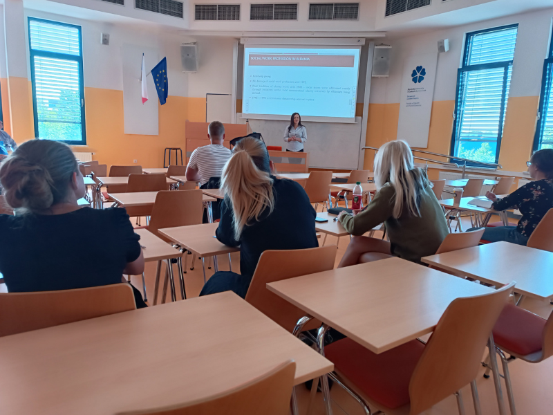 Mobiliteti i stafit UniBa në Universitetin South Bohemia