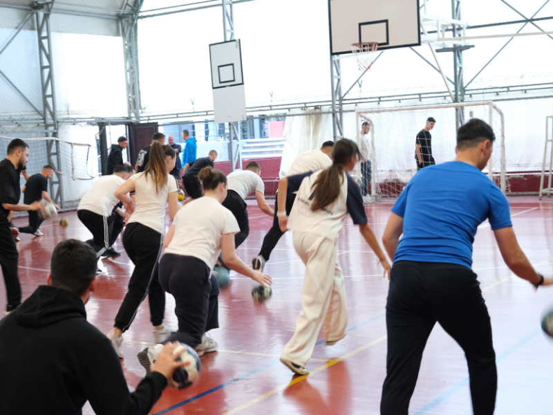 Praktika në qendër të mësimit sportiv