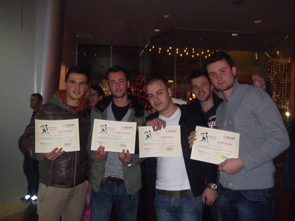 Studentët e UB-së dalin të tretët në turneun e Bowling, Kupa e Miqësisë, 2011