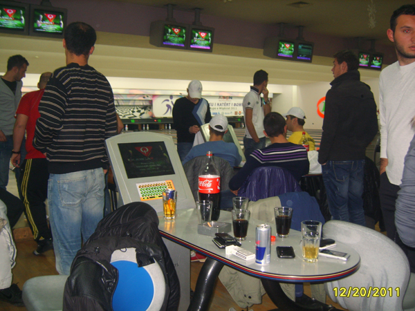 Studentët e UB-së dalin të tretët në turneun e Bowling, Kupa e Miqësisë, 2011