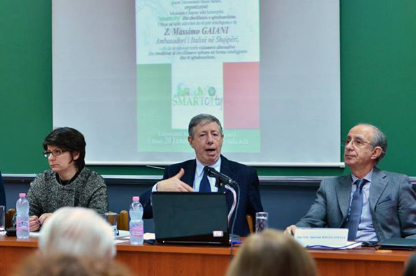 FORUMI BARLETI: SMART CITY Në KONCEPTIN ITALIAN - AMBASADORI GAIANI Në UB