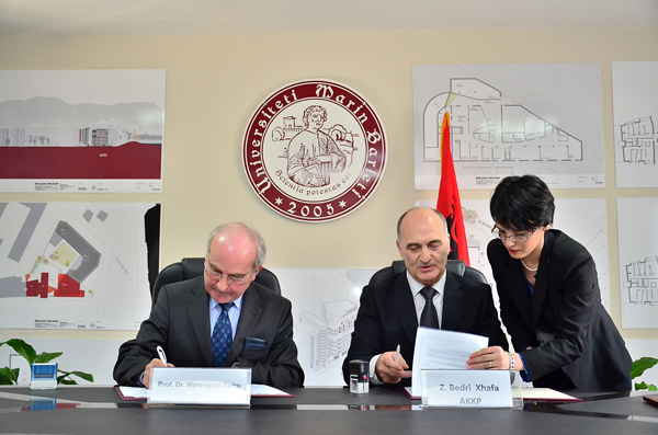 Universiteti Barleti nënshkruan kontraten me Pearson për hapjen e Qendrës së Testimit