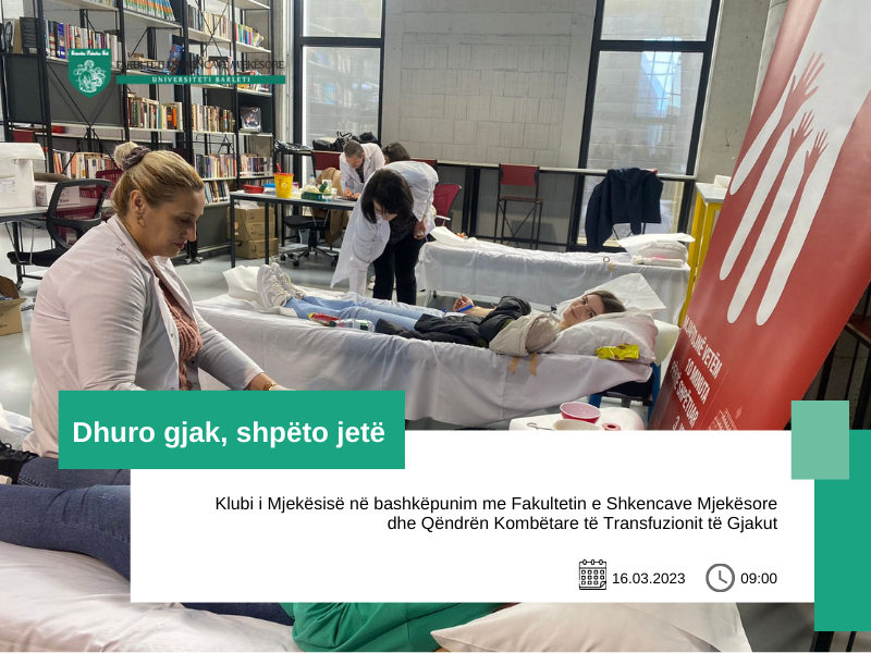 Dhuro gjak, shpëto jetë