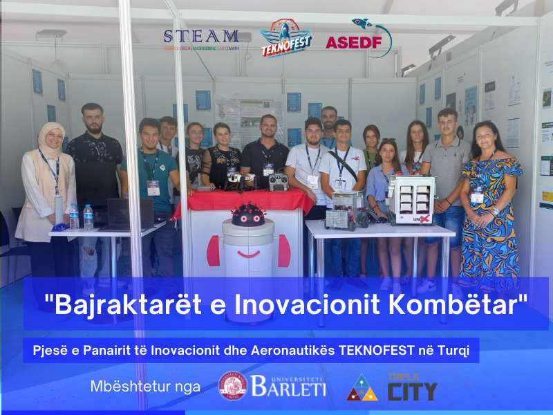 Ekipi i inovatorëve STEAM Albania në TEKNOFEST