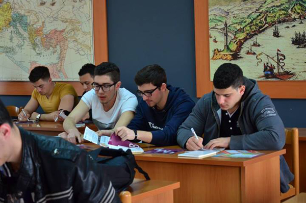 Trajnim me nxënësit e shkollës jopublike Aristotel, Tiranë