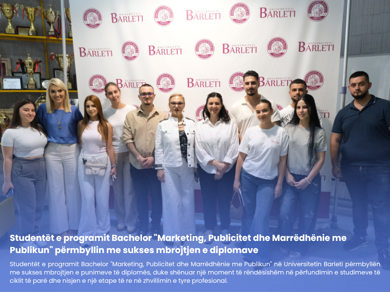 Përmbyllet me sukses mbrojtja e diplomave në programin Bachelor 