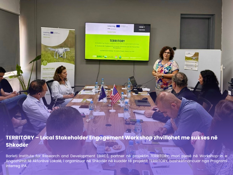TERRITORY – Local Stakeholder Engagement Workshop zhvillohet me sukses në Shkodër