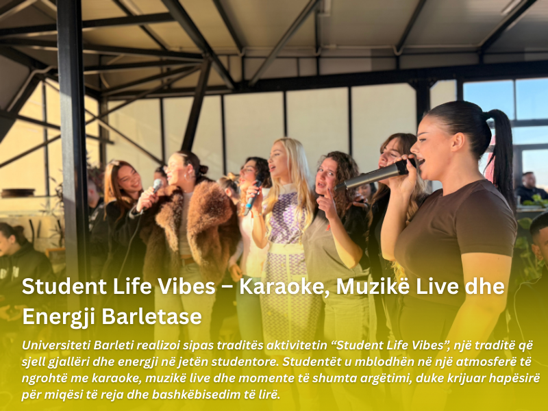 Student Life Vibes – Karaoke, Muzikë Live dhe Energji Barletase