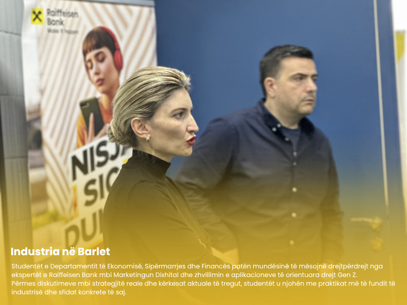 Industria në Barleti: Studentët përfitojnë nga ekspertiza e tregut real