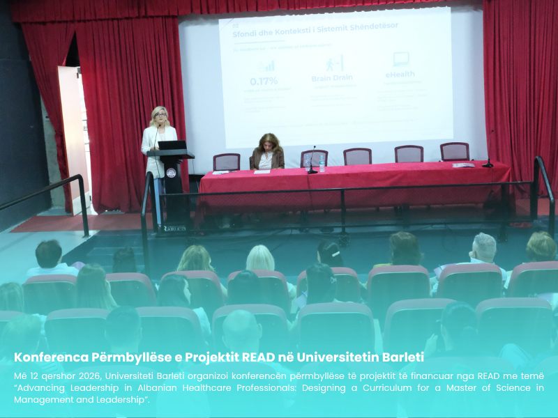 Konferenca Përmbyllëse e Projektit READ në Universitetin Barleti