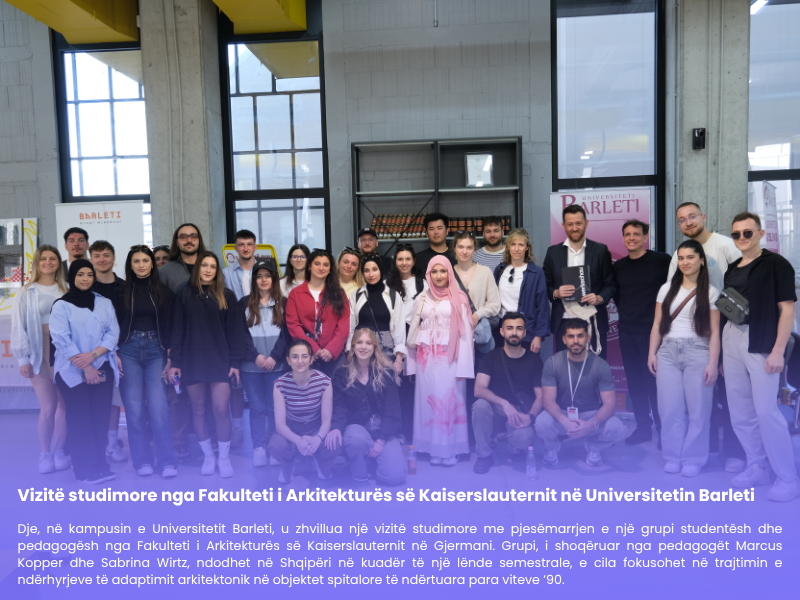 Vizitë studimore ndërkombëtare në Universitetin Barleti