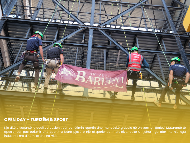 Turizmi dhe Sporti në fokus: Aktivitet interaktiv në Universitetin Barleti