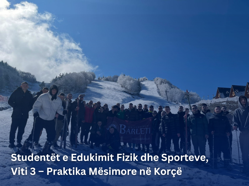 Studentët e Edukimit Fizik dhe Sporteve, Viti III – Praktika Mësimore në Korçë