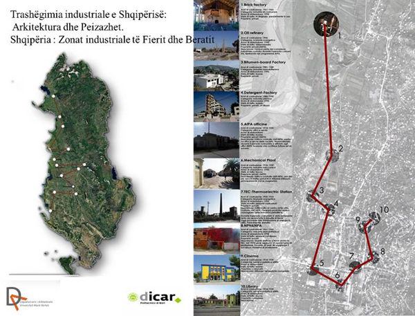 Trashëgimia industriale e Shqipërisë: Arkitektura dhe Peizazhet