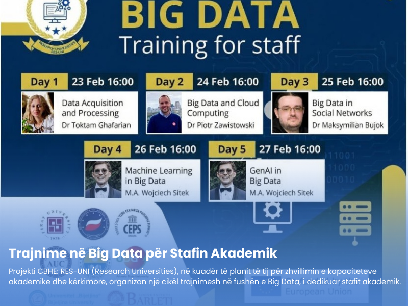 Big Data në fokus: nis cikli i ri i trajnimeve