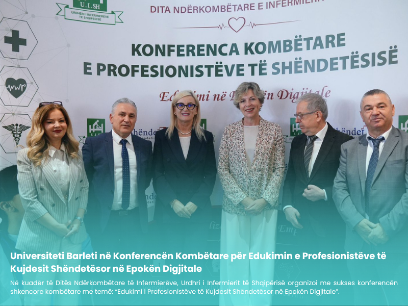 Barleti në Konferencën Kombëtare të Kujdesit Shëndetësor