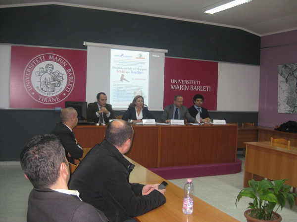 Drejtësia sociale në Universitetin Barleti