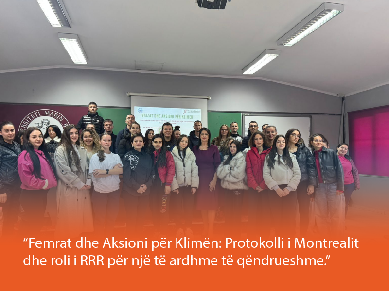 Vajzat dhe Aksioni për Klimën: Protokolli i Montrealit dhe roli i RRR për një të ardhme të qëndrueshme