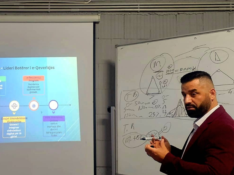 Leksion i Hapur me PhD Gjergji Tafa mbi Transformimin Digjital në Administratën Publike
