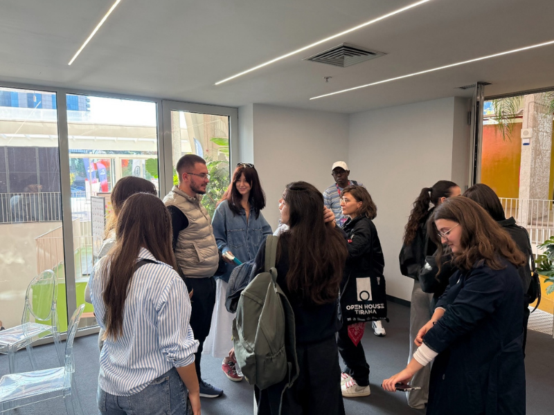 Studentët e Universitetit Barleti në workshopin ndërkombëtar “CityWalk 2.0 – Reimagining Streets for People”