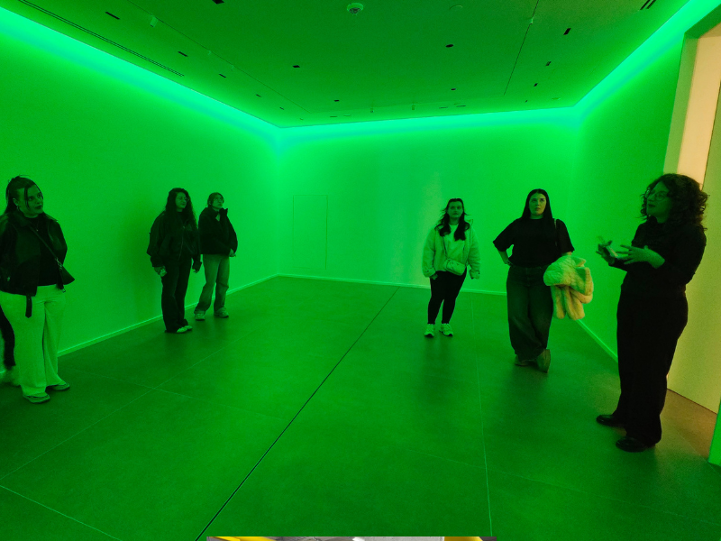 Studentët e Dizajnit vizitojnë showroom-in Temple