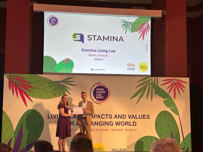STAMINA Living Lab i bashkohet Rrjetit Evropian të Living Labs