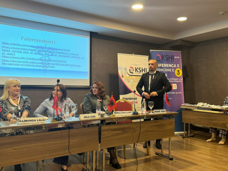 Konferenca e 3-të e Kërkimit Shkencor në Infermieri me temë 