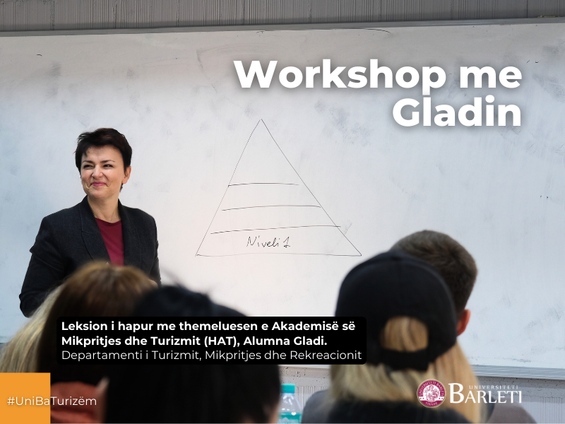 Studentët mirëpresin “Workshop me Gladin“