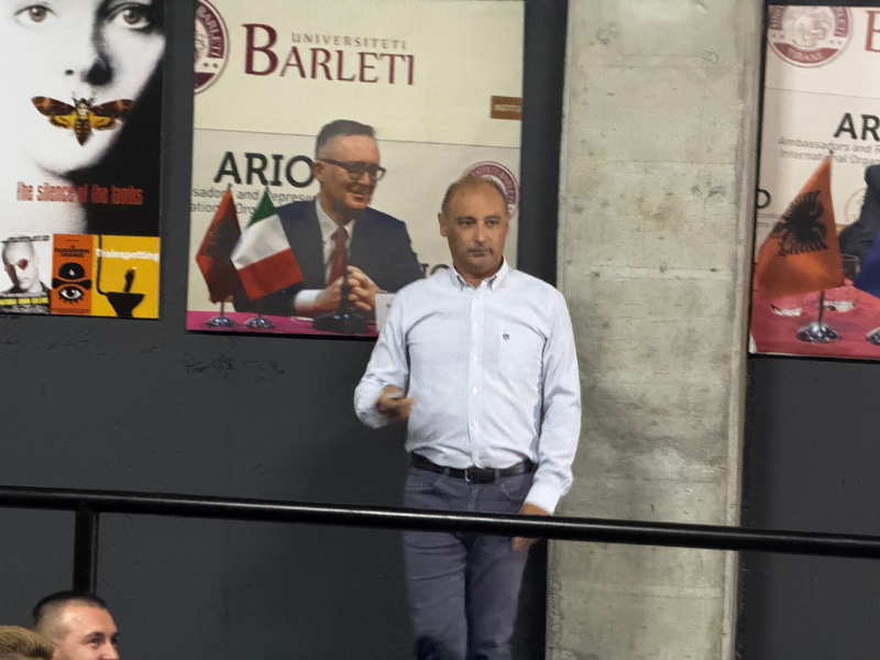 Leksion i hapur me PhD. José Marmeleira në Universitetin Barleti