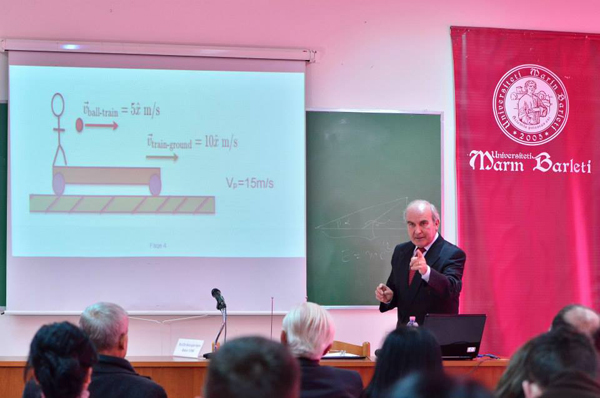 Lektoriumi i III-të Akademik "Hapësira dhe Koha Relative" nga Prof. Dr. Spiro