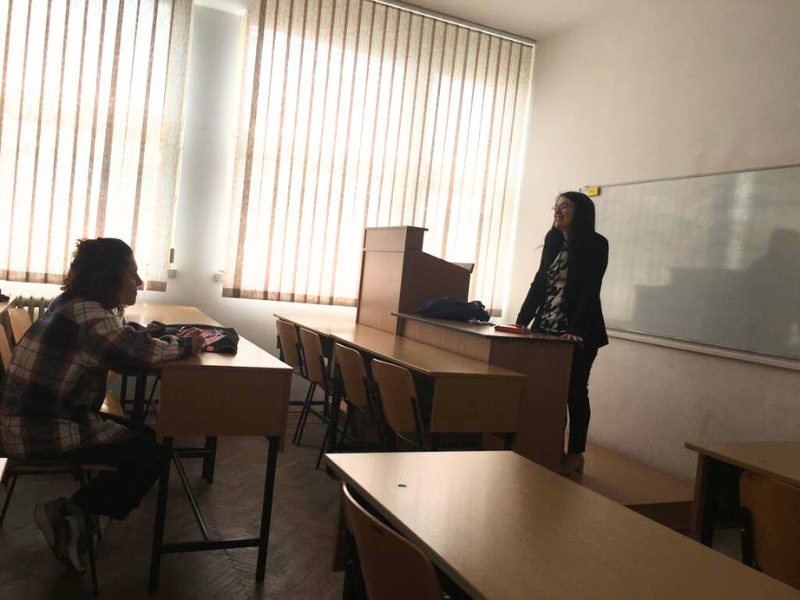 Stafi i Barletit në Universitetin Ovidius, Rumani
