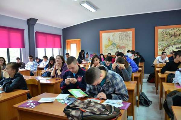 Trajnim me nxënësit e shkollës jopublike Aristotel, Tiranë