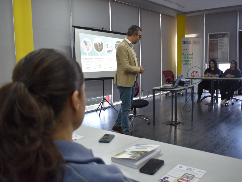 Nga ideja te sipërmarrja: Rob Van Loon në Universitetin Barleti