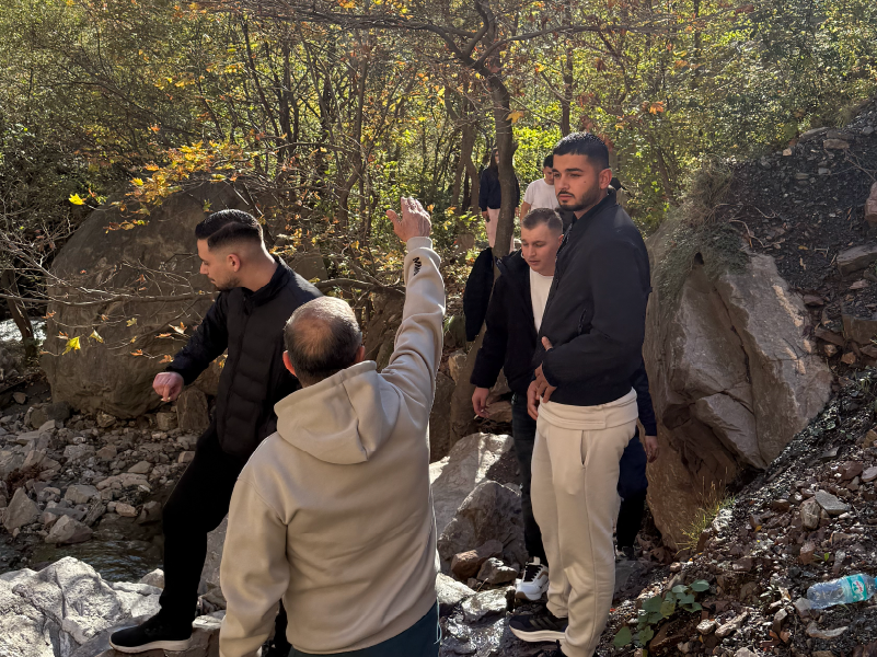 Praktikë mësimore në terren: Guidë turistike në Ujvarën e Shëngjergjit