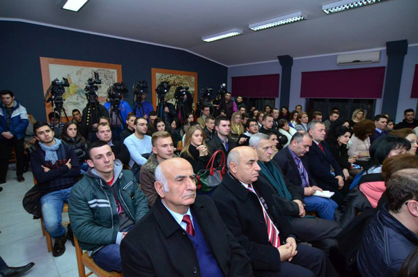 Hannes Swoboda – Bisedë e hapur me studentët rreth integrimit të Shqipërisë në BE dhe sfidat përpara.