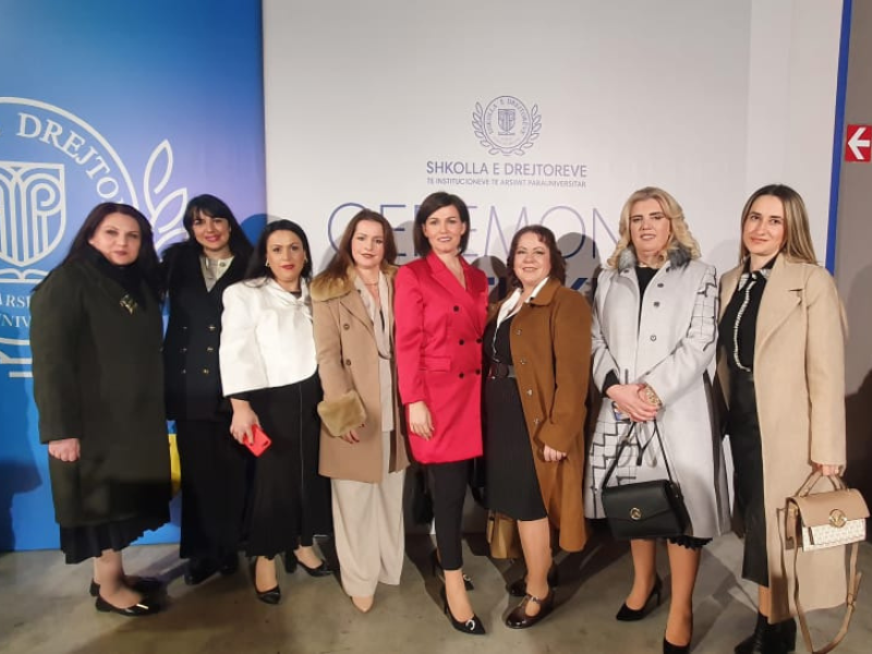 Certifikimi nga Shkolla e Drejtorëve, Alket Shehaj i UniBA në vendin e parë