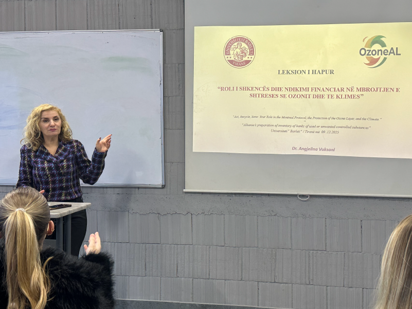 Projekti i Ozonit FEQJ: Shkenca dhe financa analizojnë investimin ekonomik të mbrojtjes së ozonit në UniBa