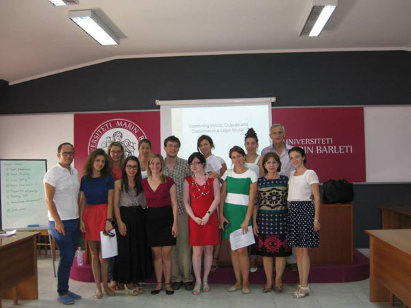Një trajnim për hartim projekti i zhvilluar nga instituti shqiptarë për çështjet publike