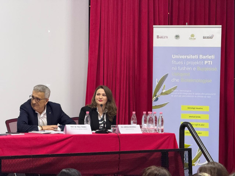 Konferenca në UniBa: Rezultatet e Para të Teknologjive Inovative për Vaj Ulliri më Cilësor