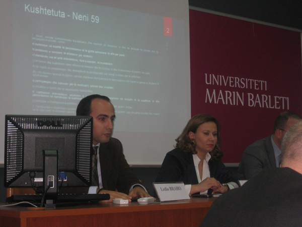 Drejtësia sociale në Universitetin Barleti