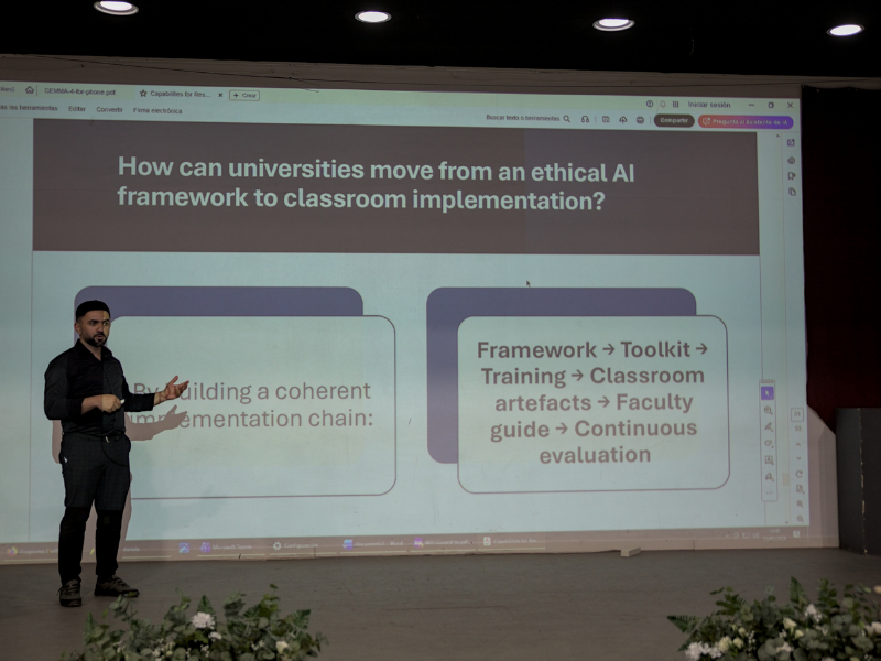 Universiteti Barleti zgjeron bashkëpunimin ndërkombëtar në fushën e Inteligjencës Artificiale përmes pjesëmarrjes në ETHIAI Valencia 2026.