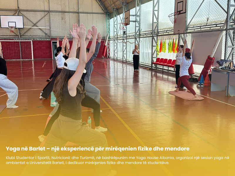 Yoga në Barlet: Balancë për trupin dhe mendjen