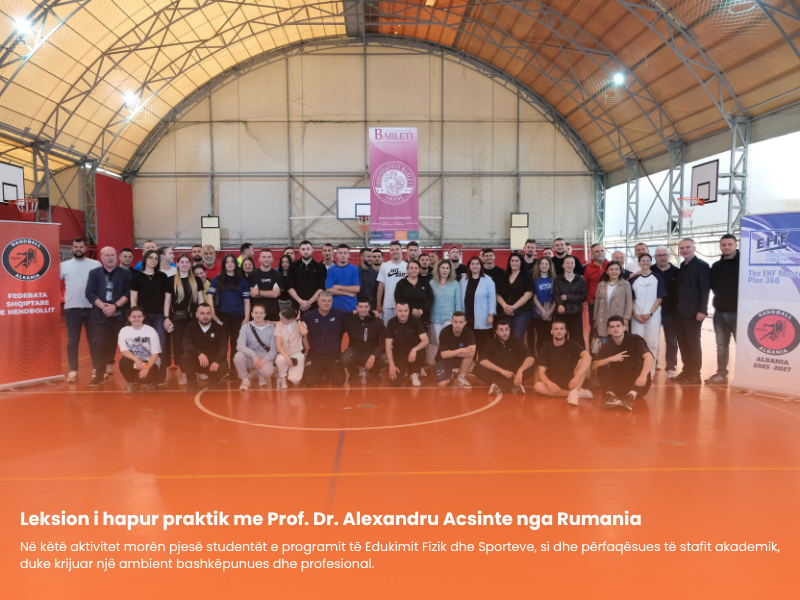Praktika në qendër të mësimit sportiv